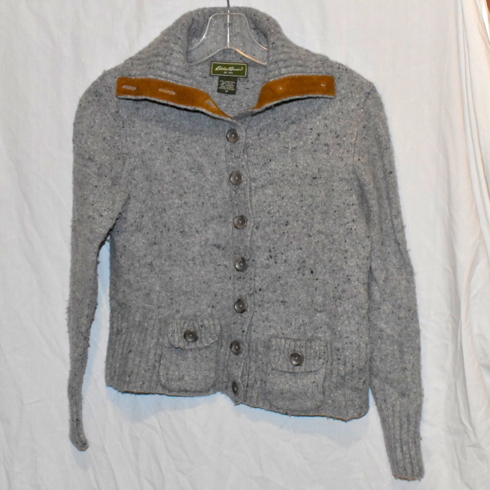 Eddie Bauer Lambs Wool Sweater